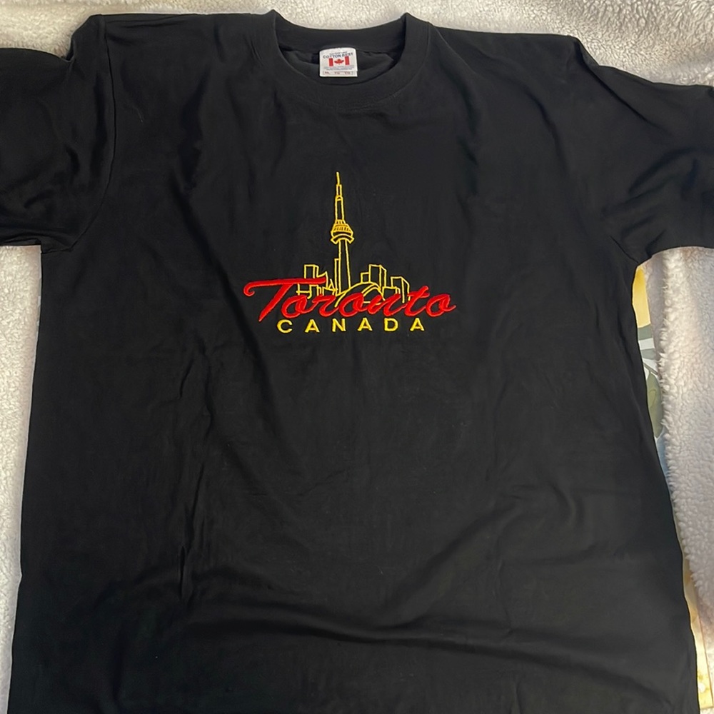 Toronto Canada Black Tshirt | XL